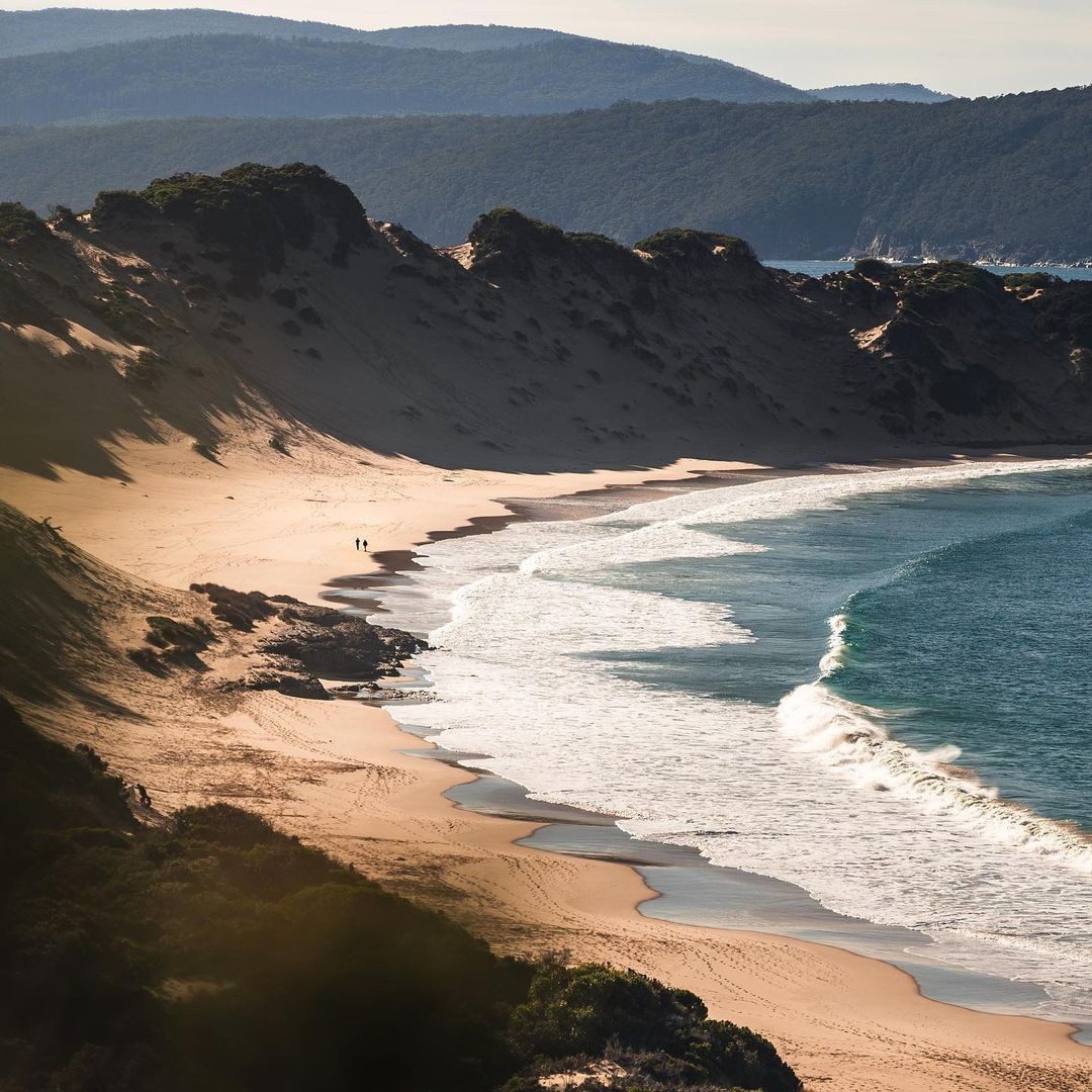 Crescent Bay on the Tasman Peninsula